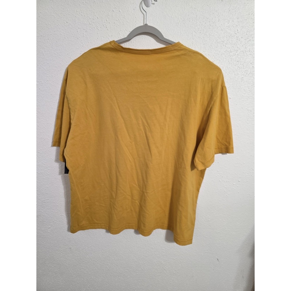 Junk Food Clothing Shirt Mens L/XL Yellow Out West Cactus Graphic Tee Western - Picture 5 of 8